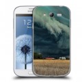 Дизайнерский пластиковый чехол для Samsung Galaxy Grand молния