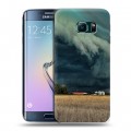 Дизайнерский силиконовый чехол для Samsung Galaxy S6 Edge молния