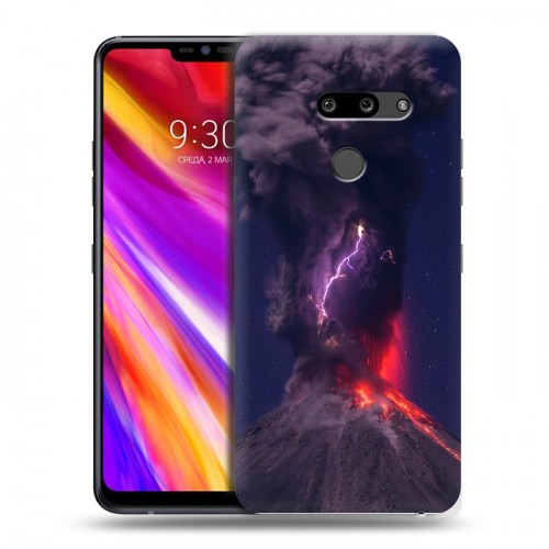 Дизайнерский пластиковый чехол для LG G8 ThinQ молния