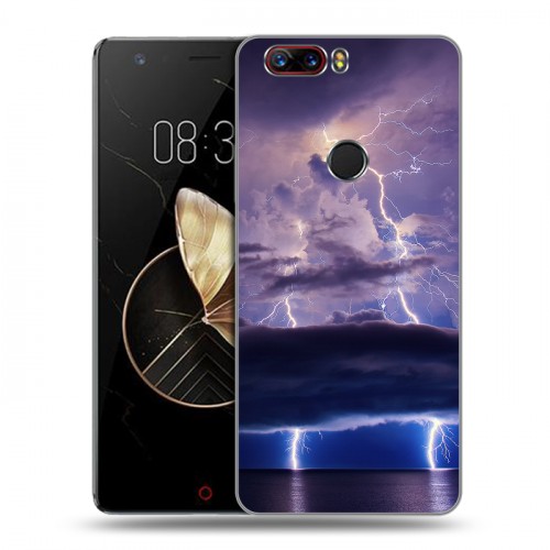 Дизайнерский пластиковый чехол для ZTE Nubia Z17 молния