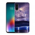 Дизайнерский силиконовый чехол для Meizu 16T молния