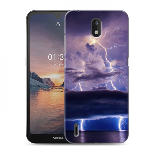 Дизайнерский силиконовый чехол для Nokia 1.3 молния