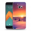 Дизайнерский пластиковый чехол для HTC 10 восход