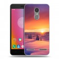 Дизайнерский пластиковый чехол для Lenovo K6 восход