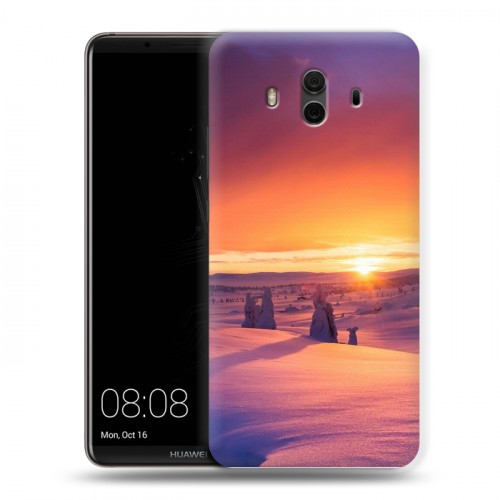 Дизайнерский пластиковый чехол для Huawei Mate 10 восход