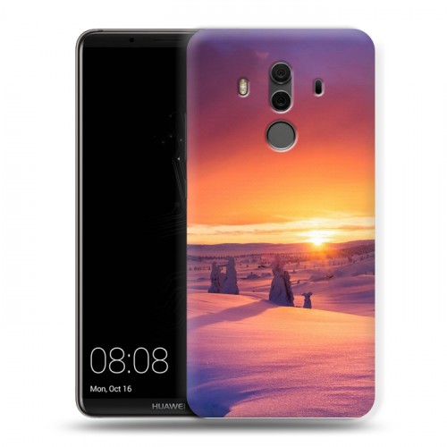 Дизайнерский пластиковый чехол для Huawei Mate 10 Pro восход