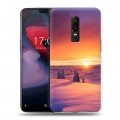 Дизайнерский пластиковый чехол для OnePlus 6 восход