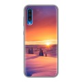 Дизайнерский силиконовый чехол для Samsung Galaxy A50 восход