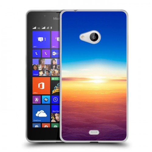 Дизайнерский пластиковый чехол для Microsoft Lumia 540 восход