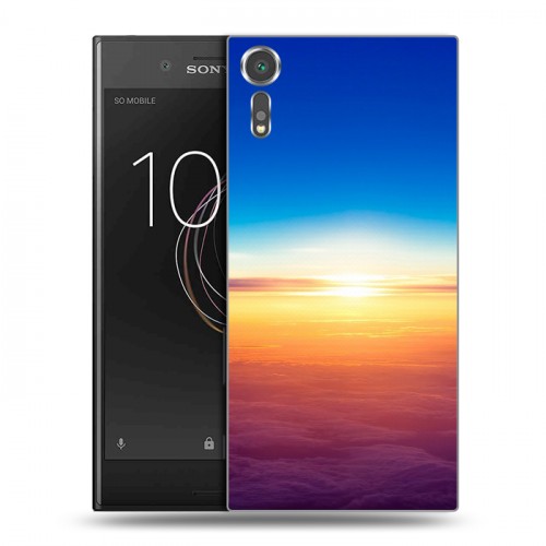 Дизайнерский пластиковый чехол для Sony Xperia XZs восход