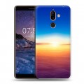 Дизайнерский пластиковый чехол для Nokia 7 Plus восход