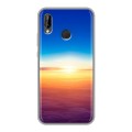 Дизайнерский силиконовый чехол для Huawei P20 Lite восход