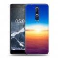 Дизайнерский пластиковый чехол для Nokia 5.1 восход