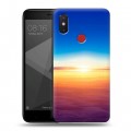 Дизайнерский пластиковый чехол для Xiaomi Mi8 SE восход