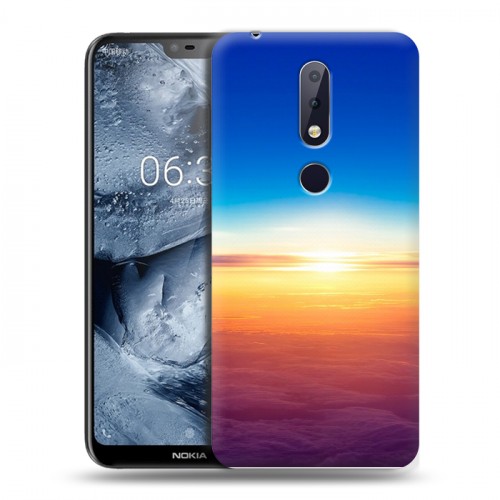 Дизайнерский силиконовый чехол для Nokia 6.1 Plus восход