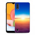 Дизайнерский силиконовый чехол для Samsung Galaxy M01 восход