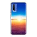 Дизайнерский силиконовый чехол для Xiaomi RedMi 9T восход