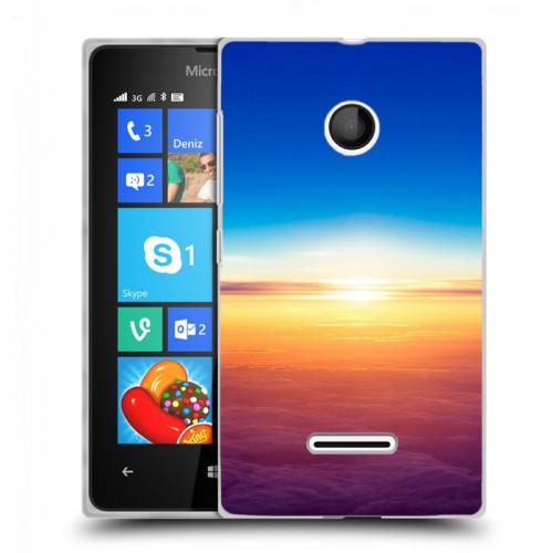 Дизайнерский пластиковый чехол для Microsoft Lumia 435 восход