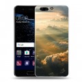 Дизайнерский пластиковый чехол для Huawei P10 восход