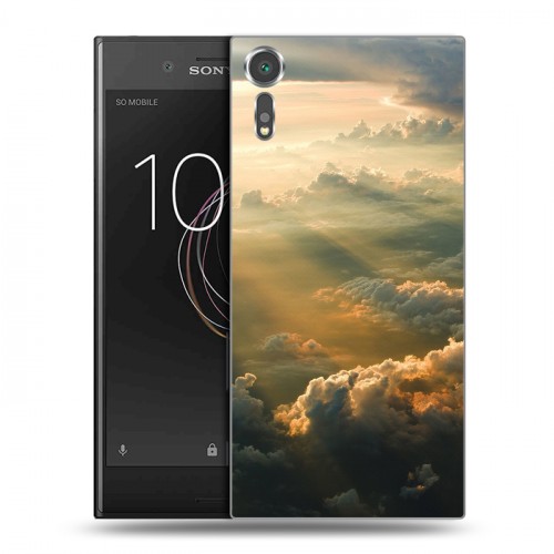 Дизайнерский пластиковый чехол для Sony Xperia XZs восход