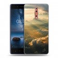 Дизайнерский пластиковый чехол для Nokia 8 восход