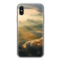 Дизайнерский силиконовый чехол для Iphone x10 восход