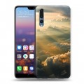 Дизайнерский силиконовый с усиленными углами чехол для Huawei P20 Pro восход