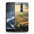 Дизайнерский пластиковый чехол для Nokia 5.1 восход