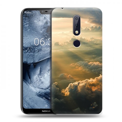 Дизайнерский силиконовый чехол для Nokia 6.1 Plus восход