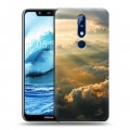 Дизайнерский силиконовый чехол для Nokia 5.1 Plus восход