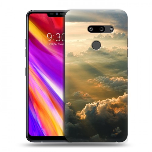 Дизайнерский пластиковый чехол для LG G8 ThinQ восход