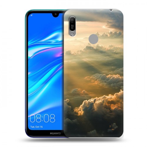 Дизайнерский пластиковый чехол для Huawei Y6 (2019) восход