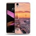 Дизайнерский пластиковый чехол для LG X Style восход