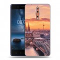 Дизайнерский пластиковый чехол для Nokia 8 восход