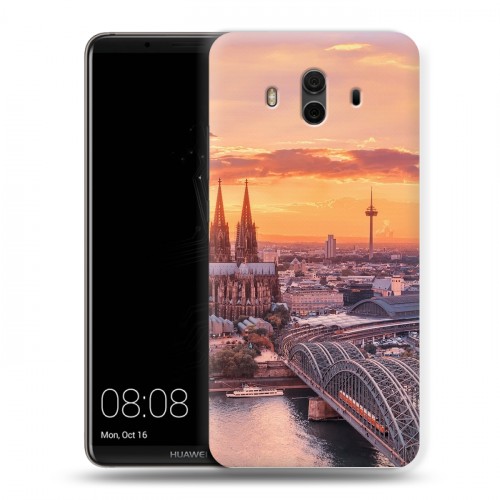 Дизайнерский пластиковый чехол для Huawei Mate 10 восход