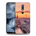 Дизайнерский пластиковый чехол для Nokia 6.1 Plus восход