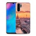 Дизайнерский силиконовый чехол для Huawei P30 Pro восход