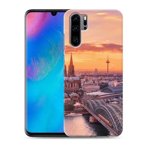 Дизайнерский силиконовый чехол для Huawei P30 Pro восход