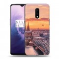 Дизайнерский пластиковый чехол для OnePlus 7 восход