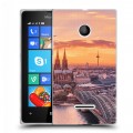 Дизайнерский пластиковый чехол для Microsoft Lumia 435 восход