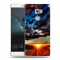 Дизайнерский пластиковый чехол для Huawei Mate S восход