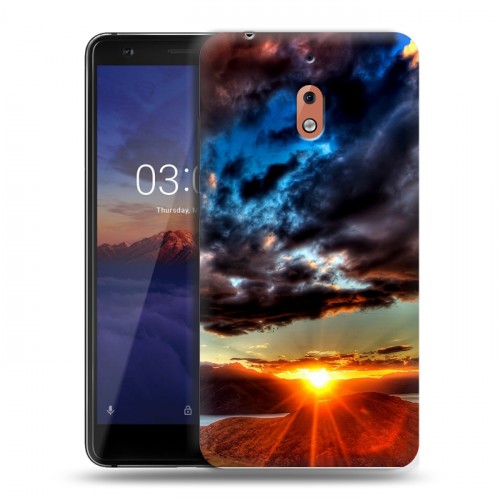 Дизайнерский силиконовый чехол для Nokia 2.1 восход