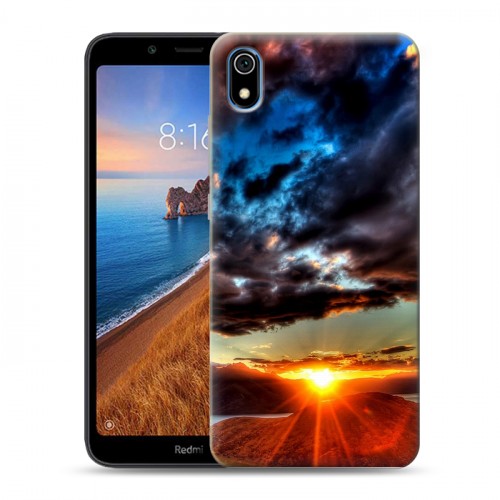 Дизайнерский силиконовый чехол для Xiaomi RedMi 7A восход