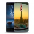 Дизайнерский пластиковый чехол для Nokia 8 восход