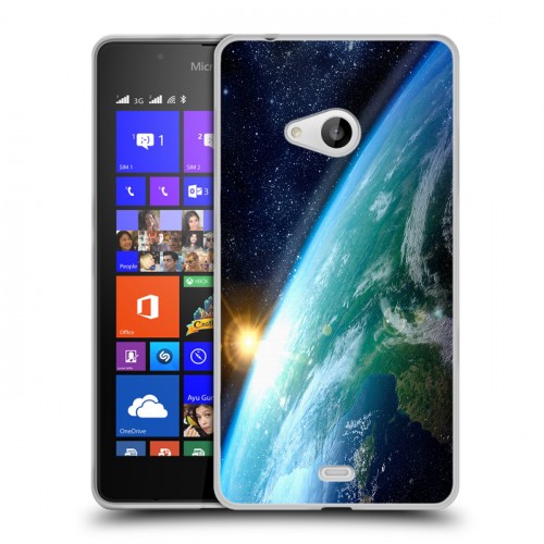 Дизайнерский пластиковый чехол для Microsoft Lumia 540 восход