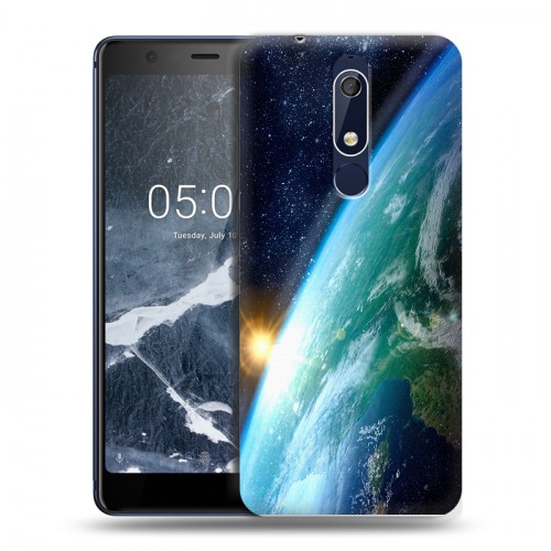 Дизайнерский пластиковый чехол для Nokia 5.1 восход