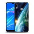 Дизайнерский пластиковый чехол для Huawei Y6 (2019) восход