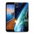 Дизайнерский силиконовый чехол для Xiaomi RedMi 7A восход