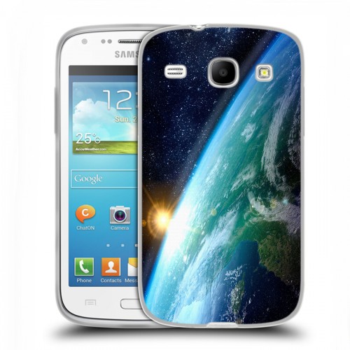 Дизайнерский силиконовый чехол для Samsung Galaxy Core восход