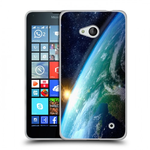 Дизайнерский пластиковый чехол для Microsoft Lumia 640 восход